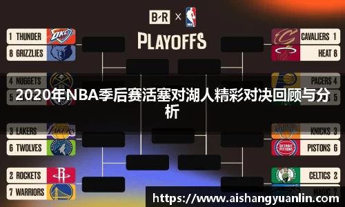 2020年NBA季后赛活塞对湖人精彩对决回顾与分析